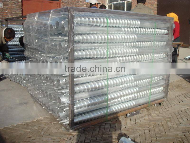 Hot dipped Galvanized Ground Screw Anchor for Fence