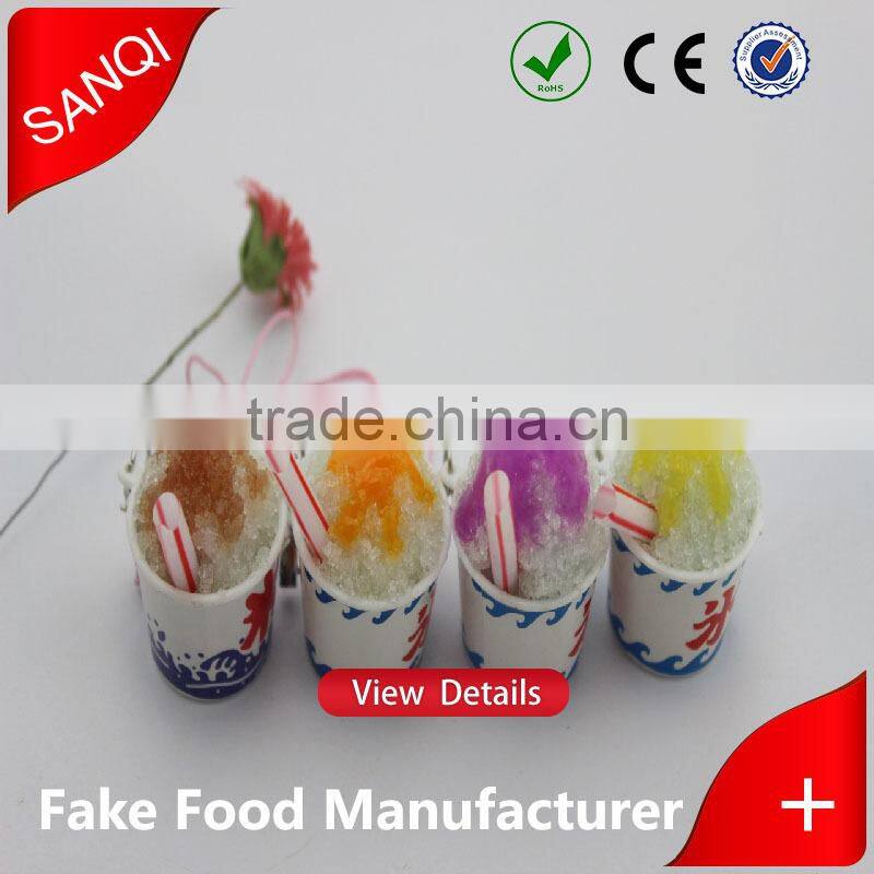 Kakigori phone straps for decoration /Lifelike fake food