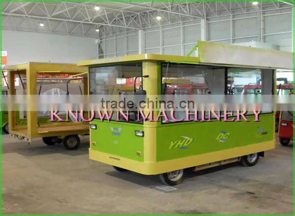 china mobile food cart/fod fruit vending carts