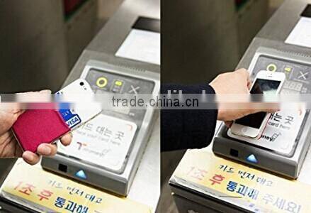 2017 Silicone cell phone wallet credit card case