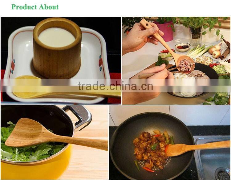 Natural Oblique bamboo shovel