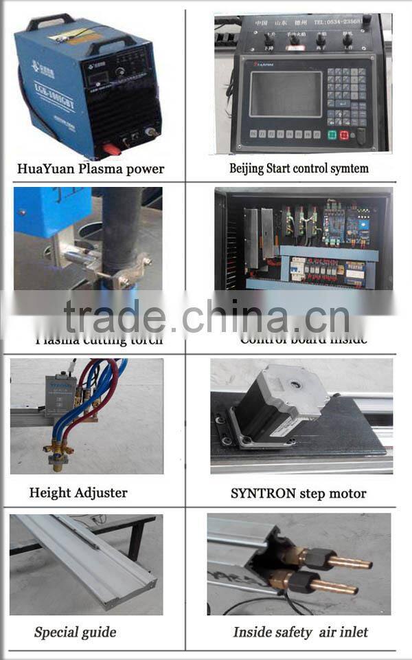 economic 5-axis control steel pipe plasma intersecting line cutting machine