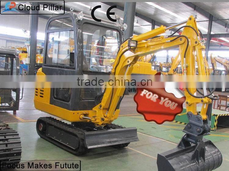 1.8 ton brand new crawler excavators