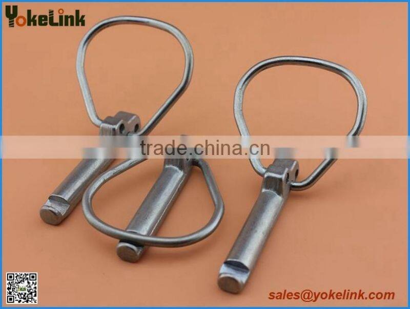 Low carbon steel linch pin for tractor parts