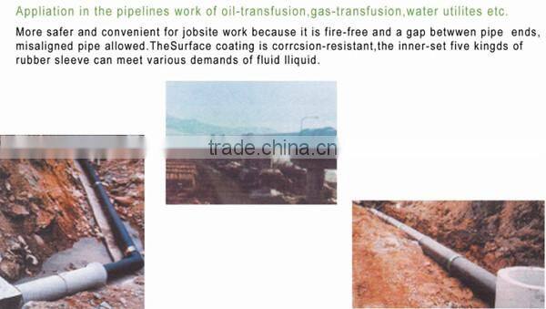 iron pipe quick connect,leak pipe clamp