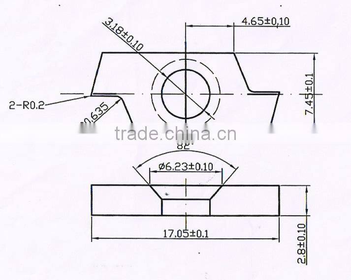MT-3-TR hard metal threading carbide inserts for sale