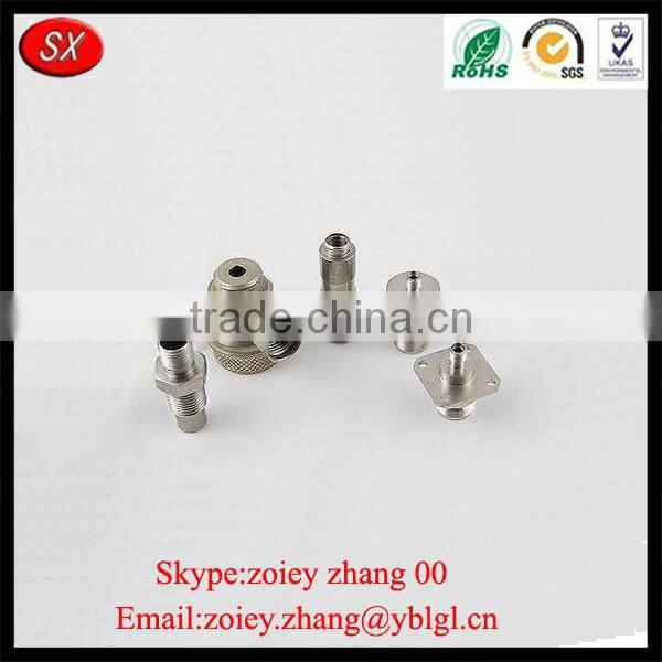 Dongguan Hardware Custom CNC Turning Female Thread Stainless Steel Auto Parts