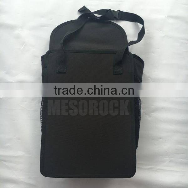 The litter bin stylish car trash bag. It hangs from any car seat and conceals trash