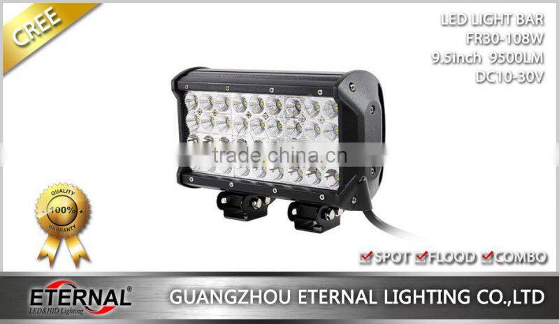 108W high power quard tractor truck trailer transportation vehicles agriculture equipment high power driving light bar
