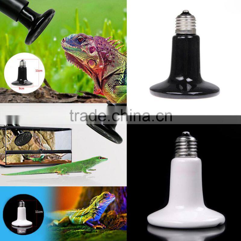 25-250W Infrared Ceramic Heat Emitter Lamp Light Bulb for Reptile Pet Brooder 110-120V
