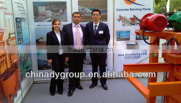 DY150T sand interlocking block moulding machine