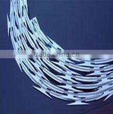 galvanized & PVC coated razor barbed wire joint venture