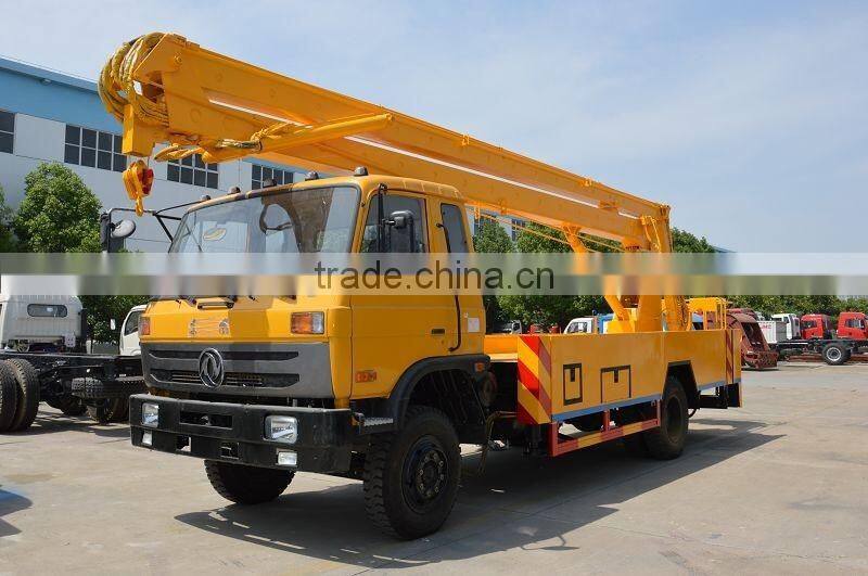 hot selling dongfeng 20m truck mounted aerial work platform for sale