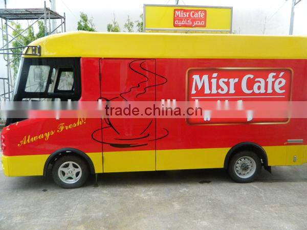 coffee,ice cream,beverage,BBQ,fast street food cart,trailer,electric vending car