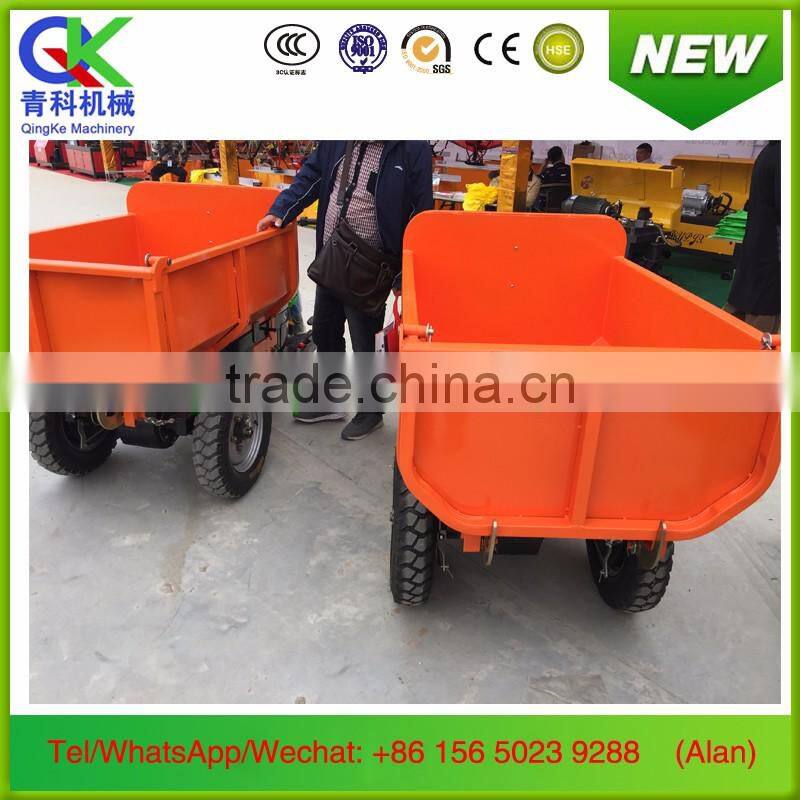 heavy loading capacity cargo wide tyres strong climbing ability automatic dump motocycle