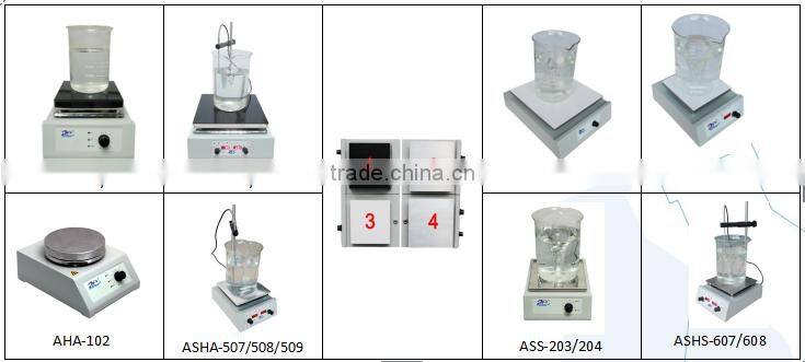 CE passsed stainnless steel magnetic stirrer hot plate/digital LED display