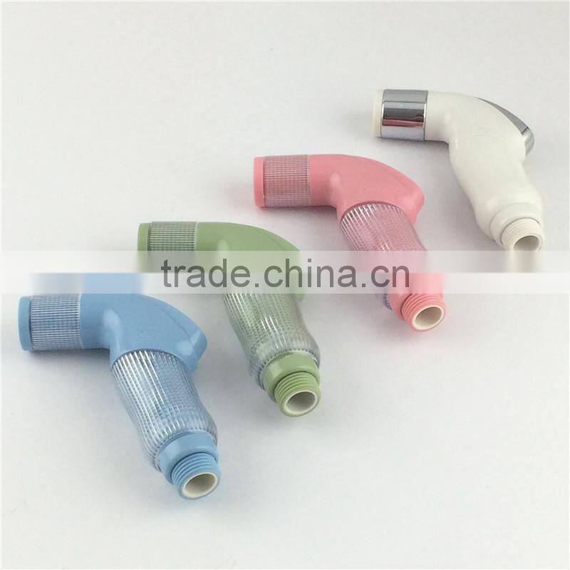plastic type toliet bidet spray shower with stainless steel hose