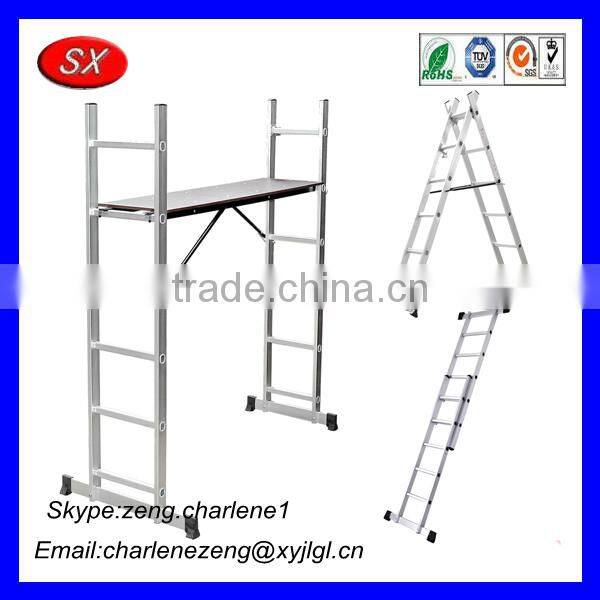 Direct factory wholesale Customized folding multi purpose step ladder with high quality