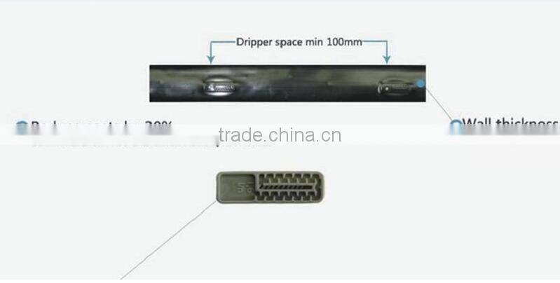 inline drip irrigation pipe making machine