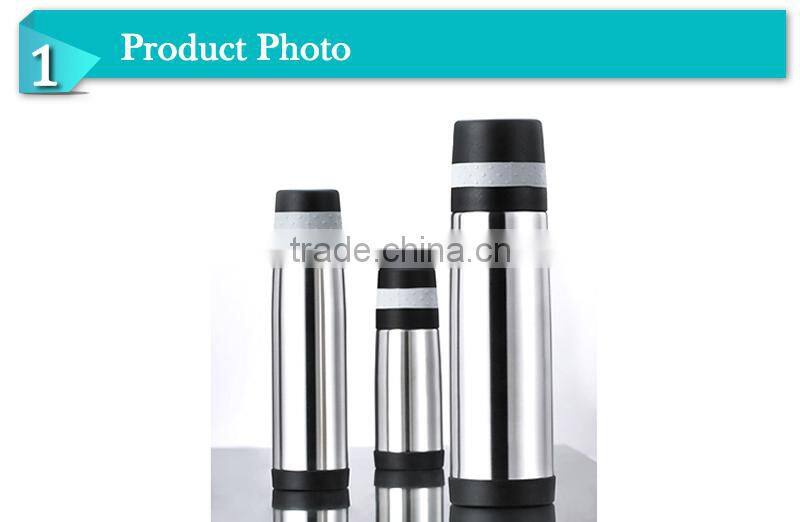 2014Practical stainless steel vacuum office coffee flask ,thermal juice bottle(FSUC)