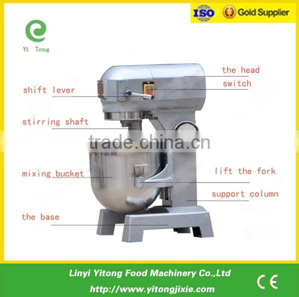 Fully automatic electric planetary mixer for house use