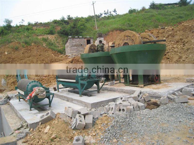 Good Performance Two Wheels Wet Pan Mill Manufacturer