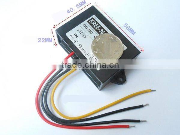 36V48V turn 12V5A power converter DC / DC step-down DC power supply module 12V3A4A5A foot