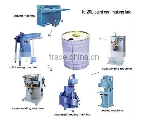 Paint can body earlug single head spot welder