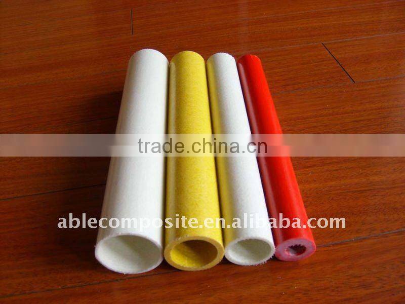FRP round tube high strength durable UV resistant