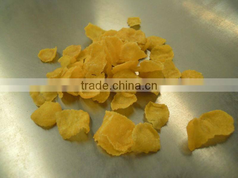 Breakfast Cereals Processing Line Plant Snacks Corn Flake Production Line