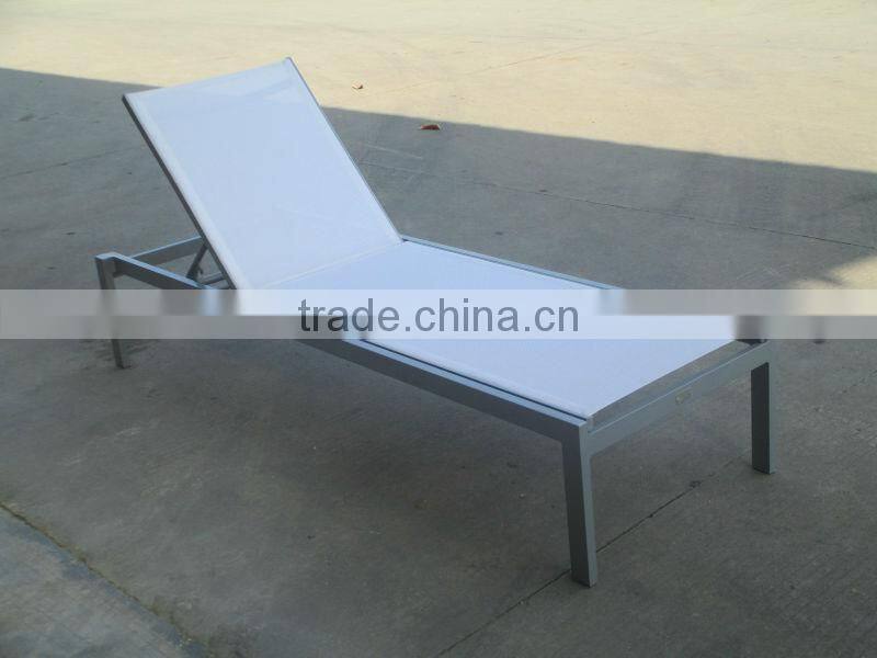 Hot Selling Aluminium Strong Frame Sun Lounger