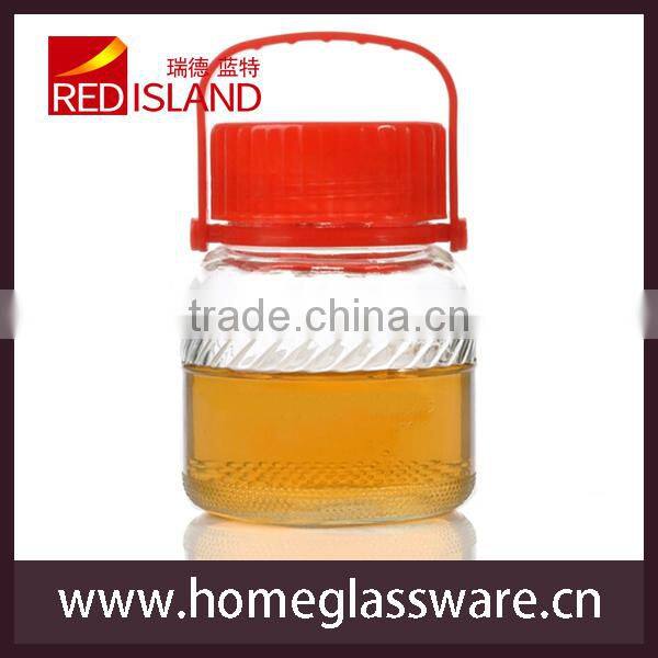 2L TO 28L popular plum glass wine bottle large glass bottle