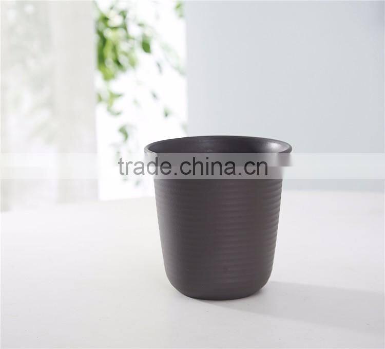 Plastic Round Resin succulent Plant Pot/Cactus Plant Pot Flower Pot