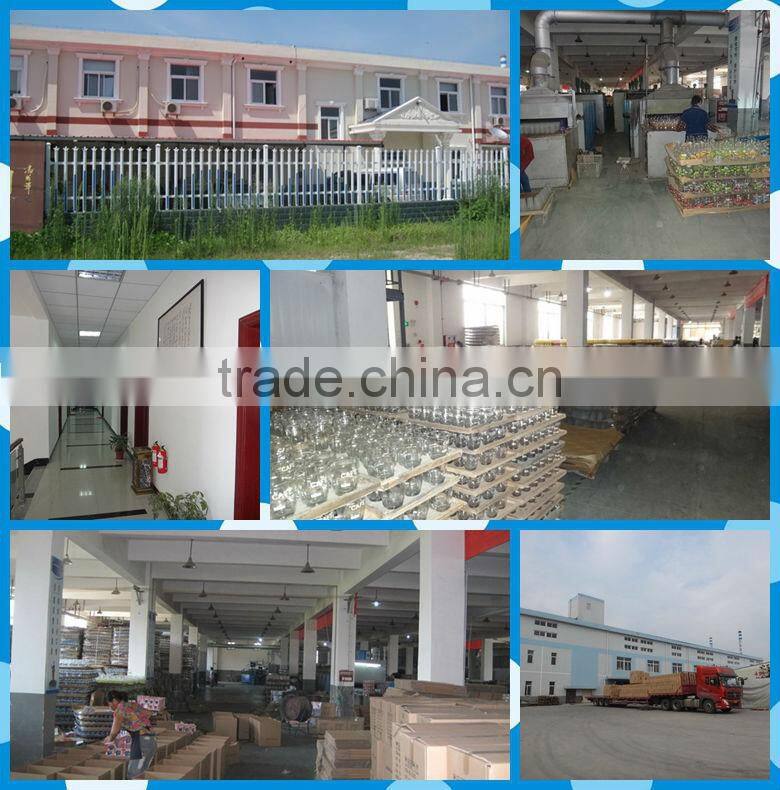 New popular high quality glass grace tea ware