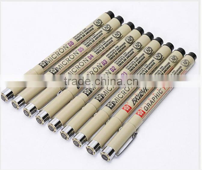 Factory Wholesale Drawing Set Sakura Pigma Micron Fine Line Pen