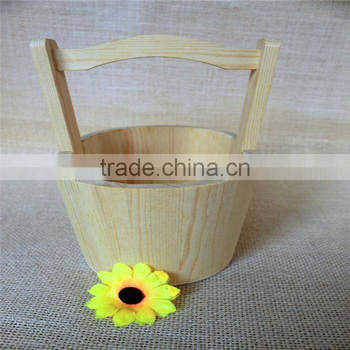 Bucket small wood buckets antique wood bucket kids toy buckets wood toy bucket for sale