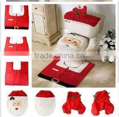 Hot-selling Christmas Gifts/Present For Family House Decoration Happy Santa Toilet Seat Cover Factory Cheap Wholesale Price