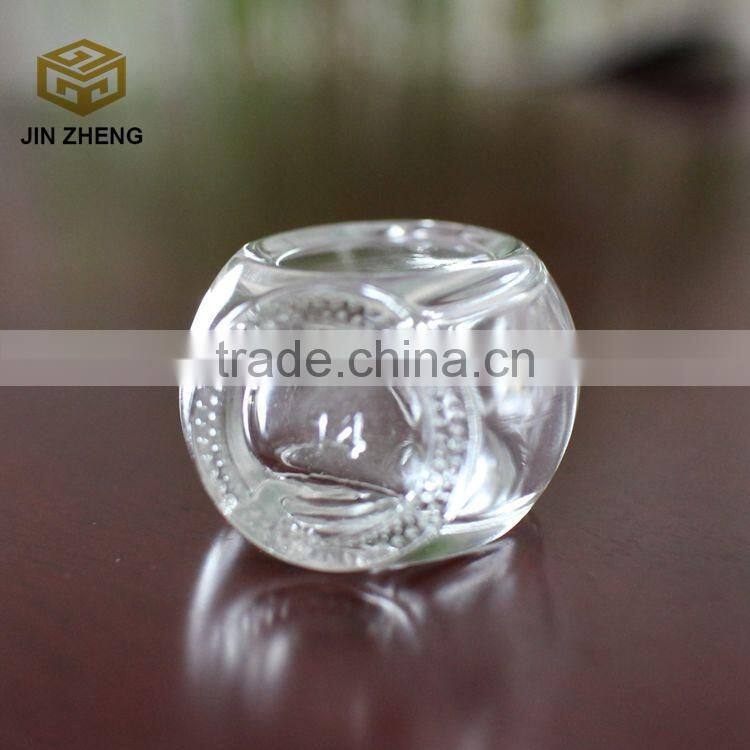 unique shape 20ml empty nail polish glass bottle wholesale