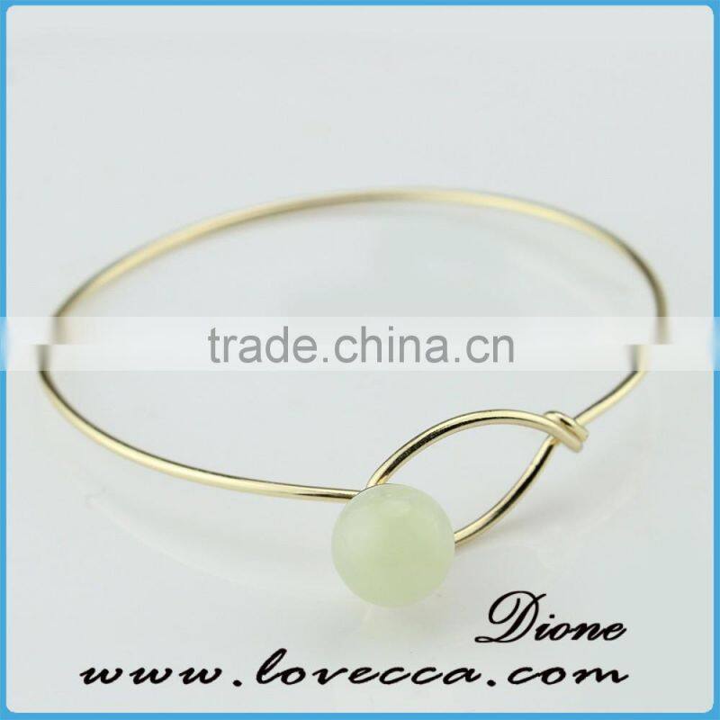 High Quality Fashion Bohemian Artificial Semi-precious Stones Turquoise Bracelet