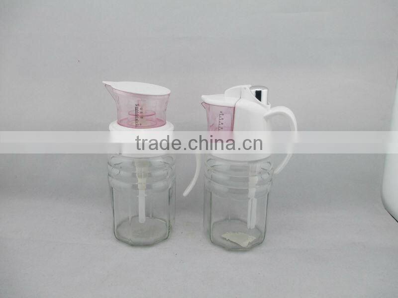 2013 new and hot design 500ml glass oil vinegar sprayer bottle