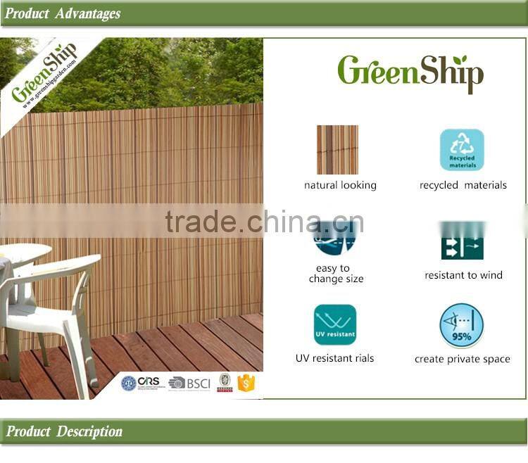 eco-friendly decorative Garden Plastic Fence more than 10 years lifetime