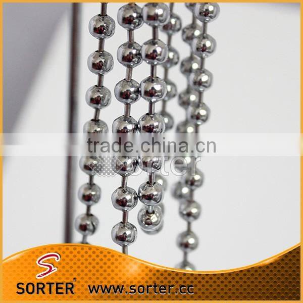 cheap price decorative metal partition hanging bead room divider