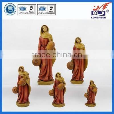 Nativity Set Figurine Mary Magdalene,Italian Nativity Village Figurine