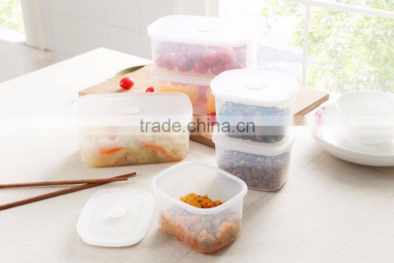 Superimposed flip-open cover food crisper