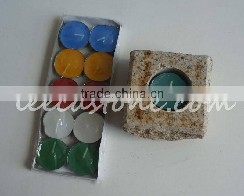 Natural stone candlesticks/candle holder