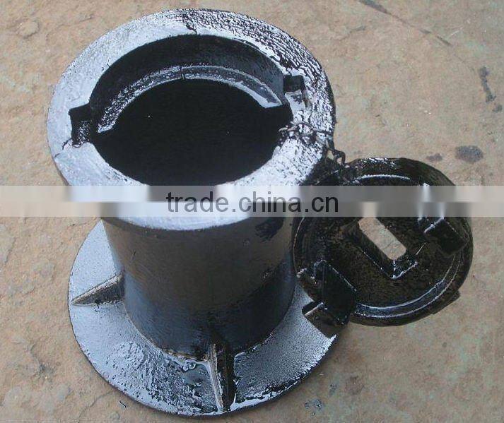 ductile iron casting water meter surface box, valve box