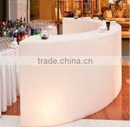 chic bar counter for outdoor nighttime parties