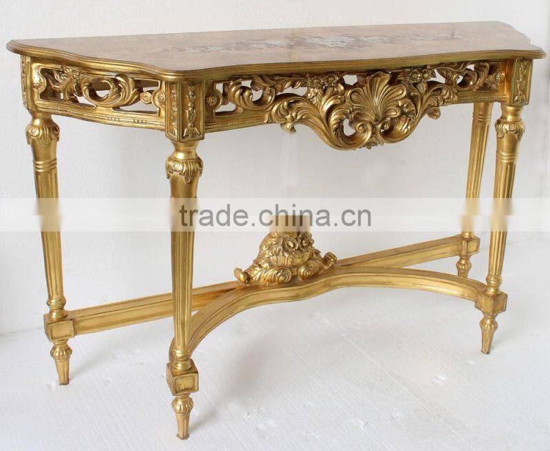 Living Room Furniture Hand Carved Console Table For Interior Decor