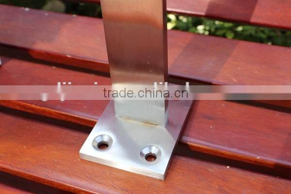 JINXIN stainless steel glass spigot swimming pool fence base plate
