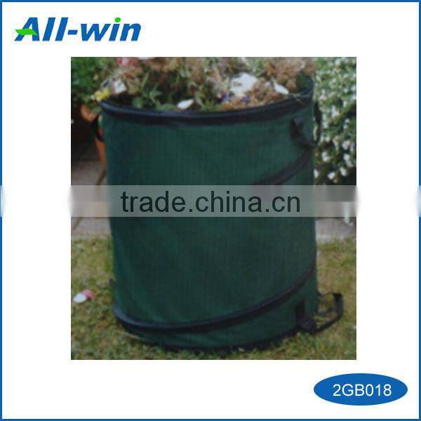 green eco-friendly disposable garden use garbage bag for collecting leaves